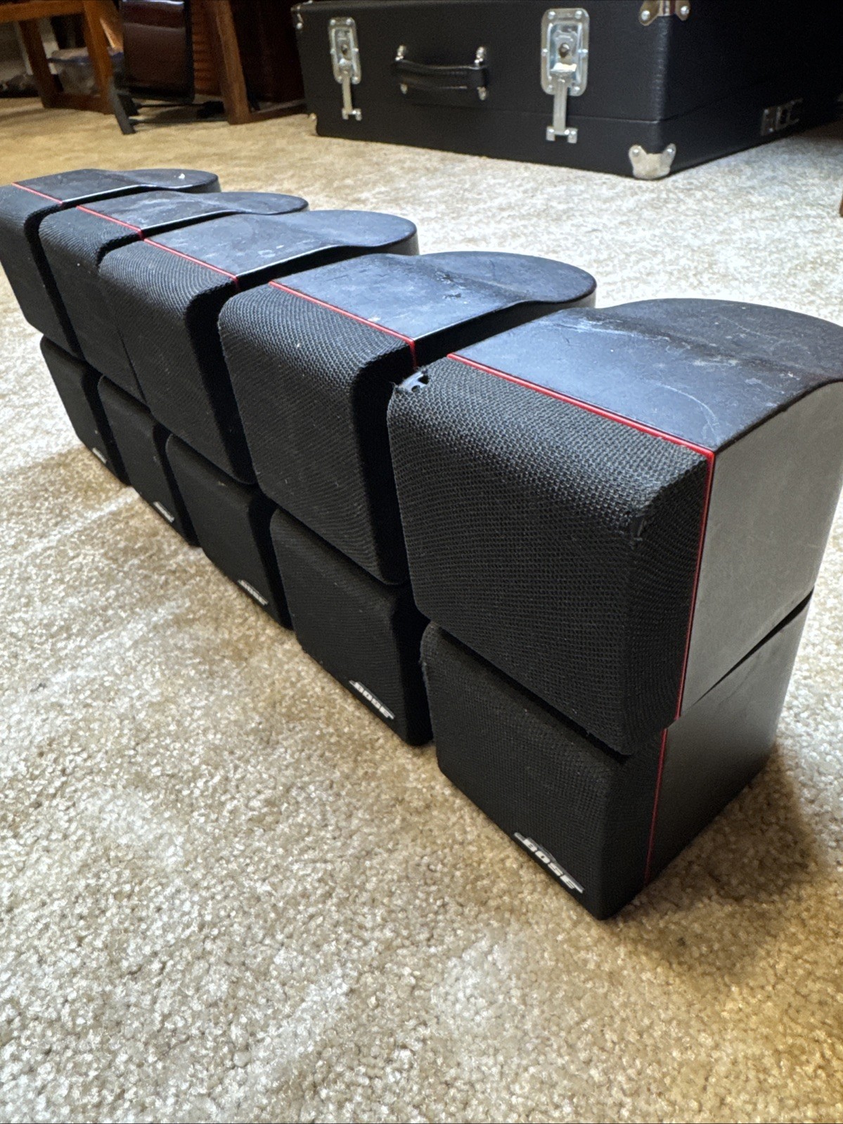 Bose Redline Double Cube Speaker Lifestyle Acoustimass Black Multiple available