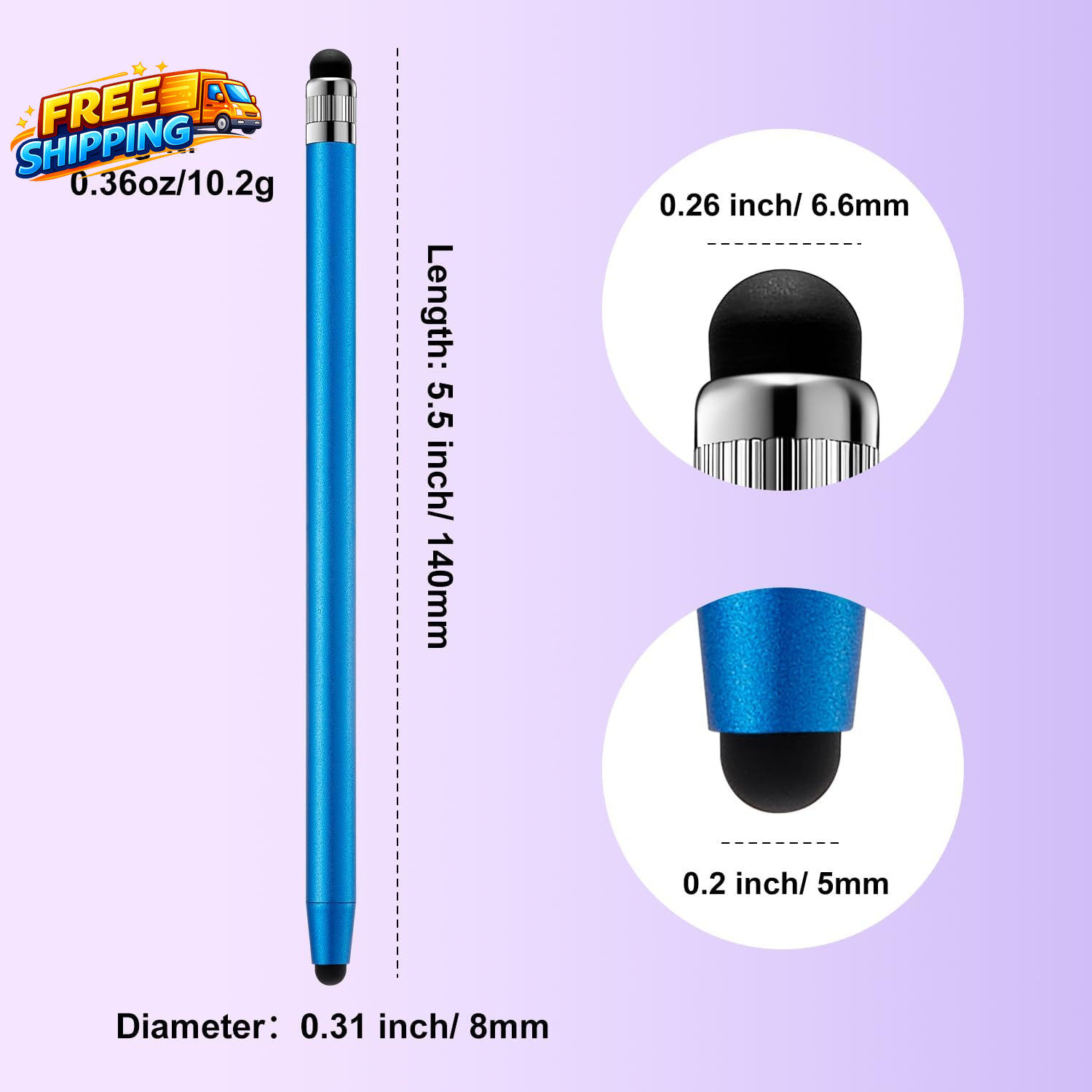 Stylus Pen for Touchscreen 3Pcs High Sensitivity and Precision Stylus Pen