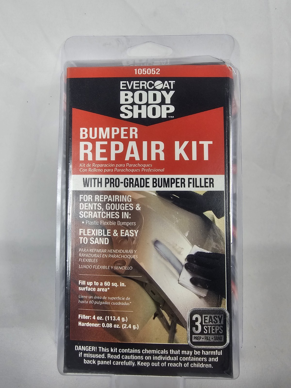 Evercoat 105052 Small Dent Repair Kit with Pro Grade Body Filler