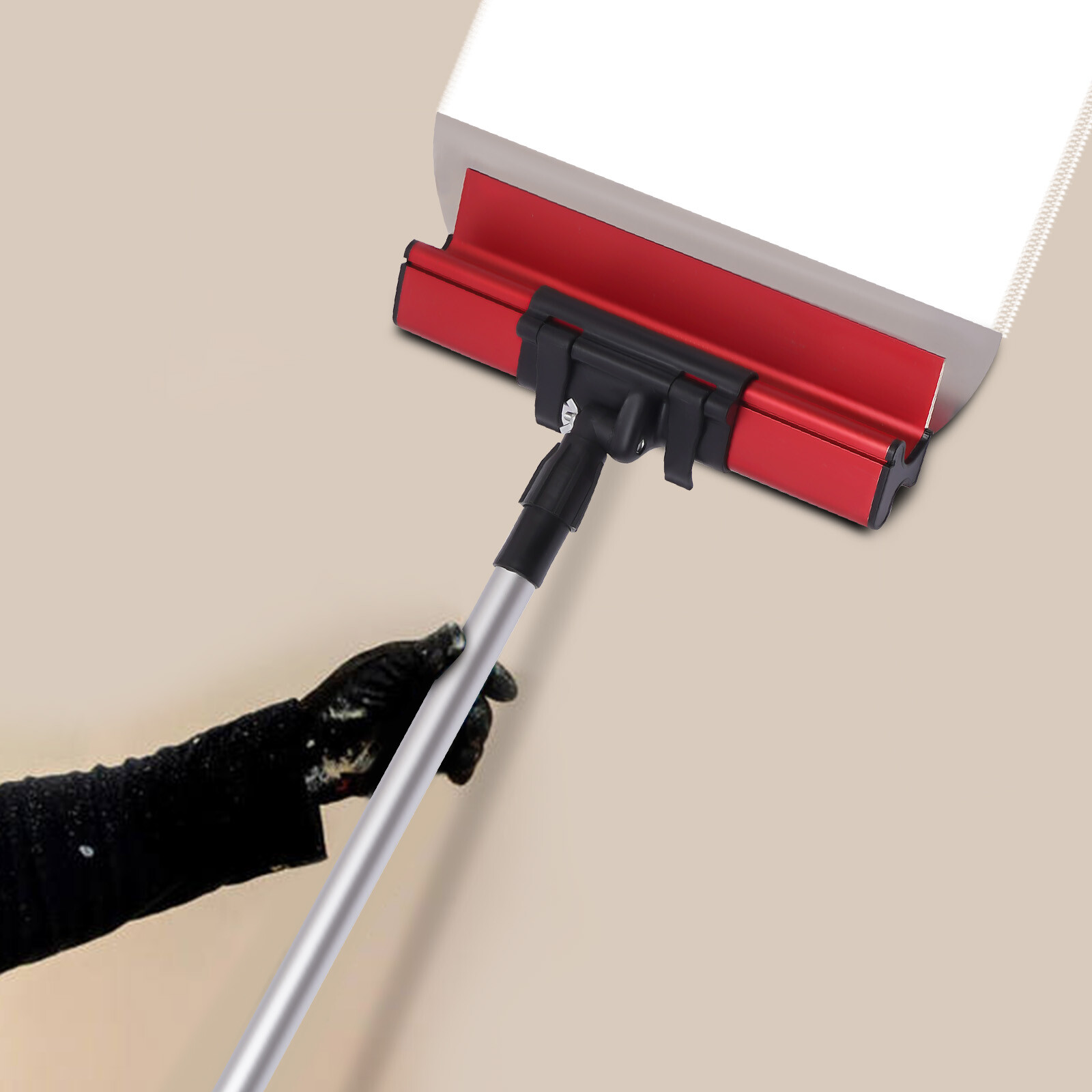Drywall Skimming Blade Set W/ 40/60/80cm Blades + 35.4"-63" Extension Handle