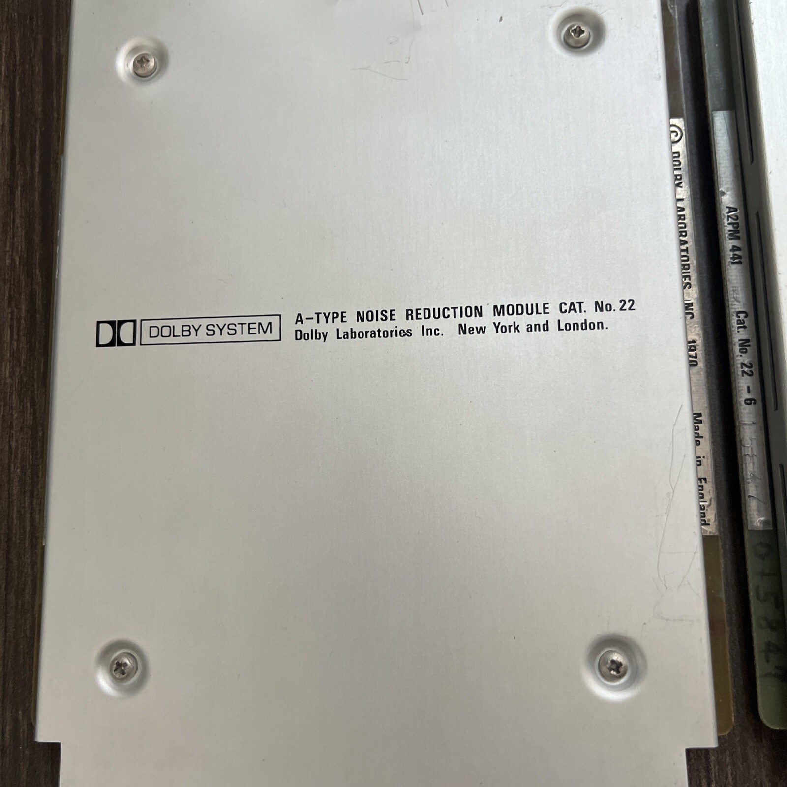 ONE Dolby Type A— Cat No. 22 Card Noise Reduction Module