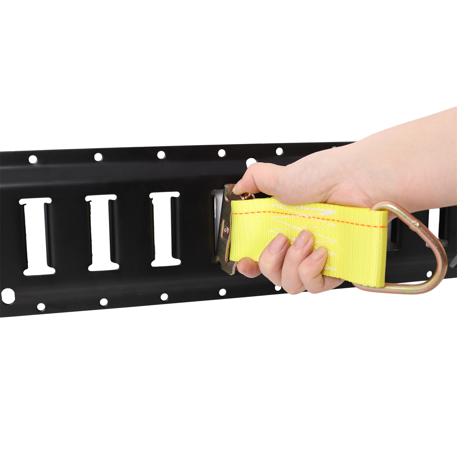 8FT E Track Tie Down Rail Kit E Track Rails Enclosed Cargo Trailer 2000lbs Load