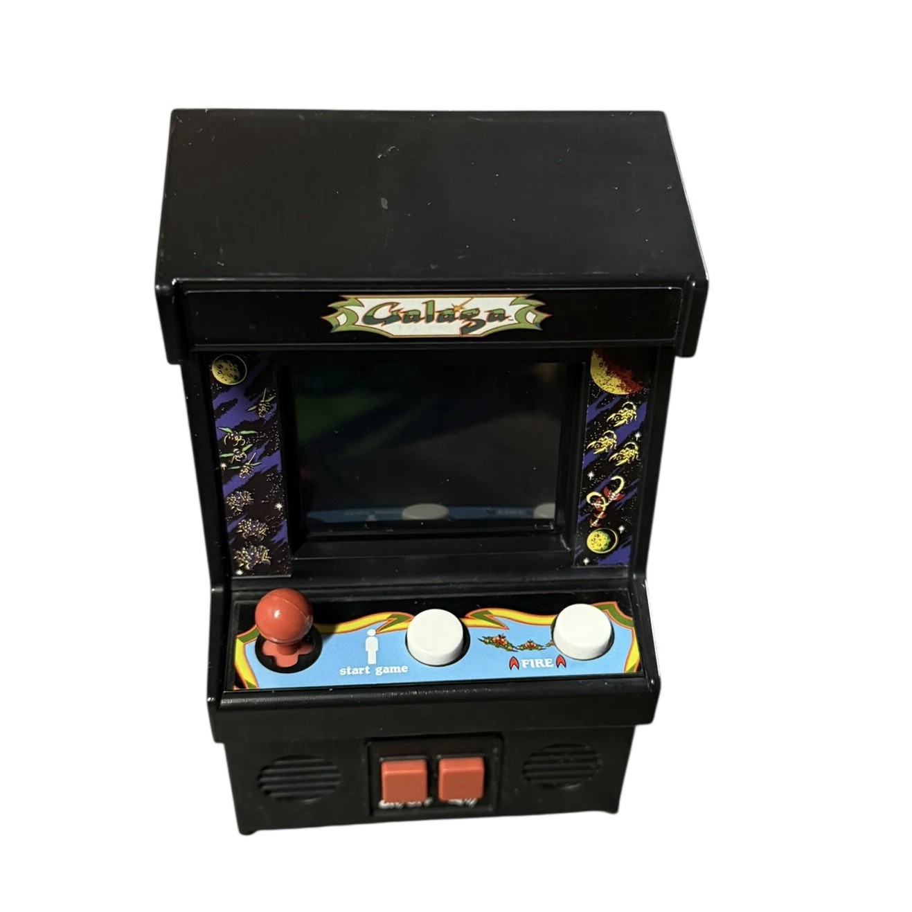 Arcade Classics Galaga Retro Mini Arcade Game Basic Fun 09622 TESTED WORKS 2018