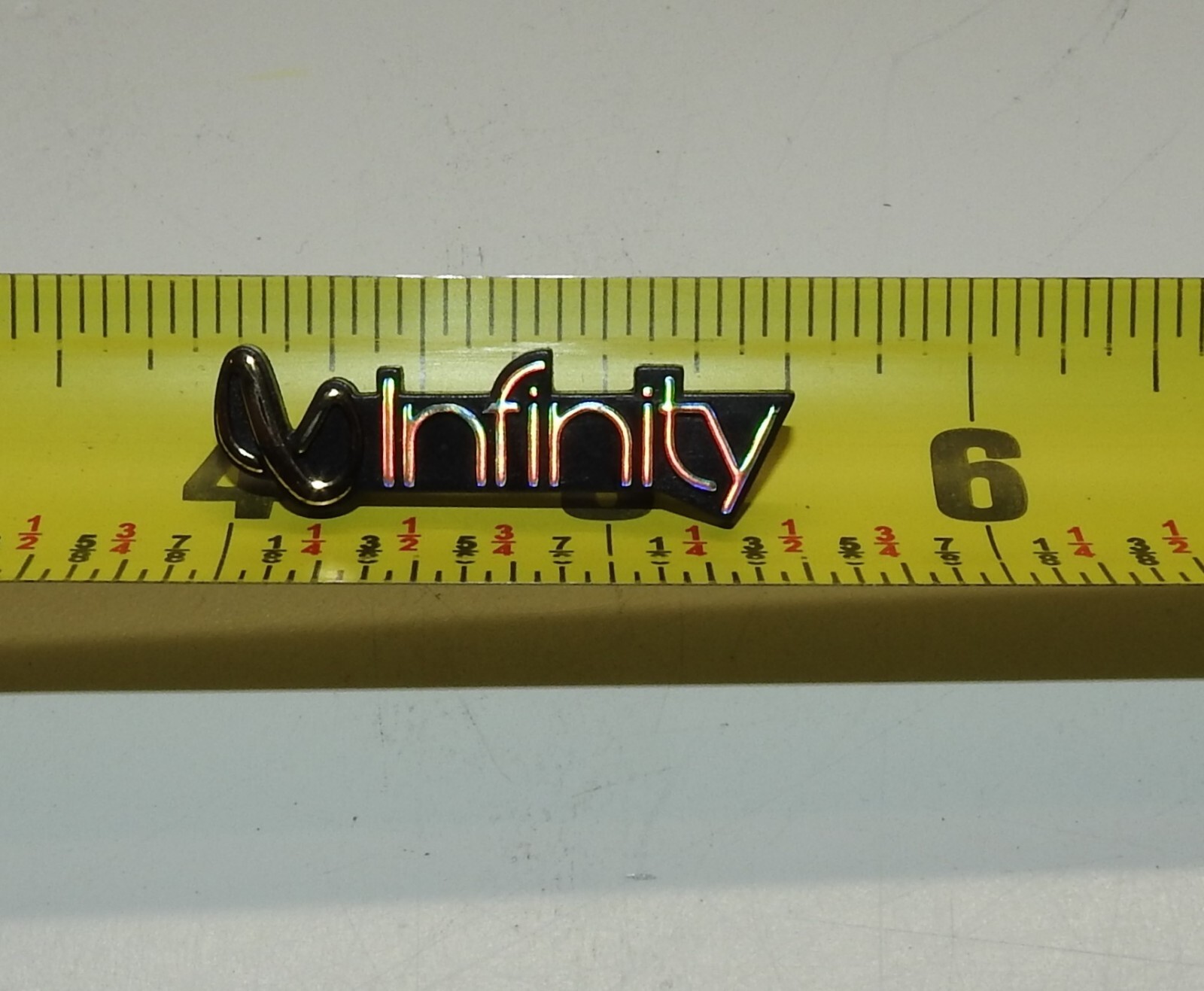 INFINITY PRIMUS 360 BADGE EMBLEM LOGO REMOVED FROM FRONT GRILL