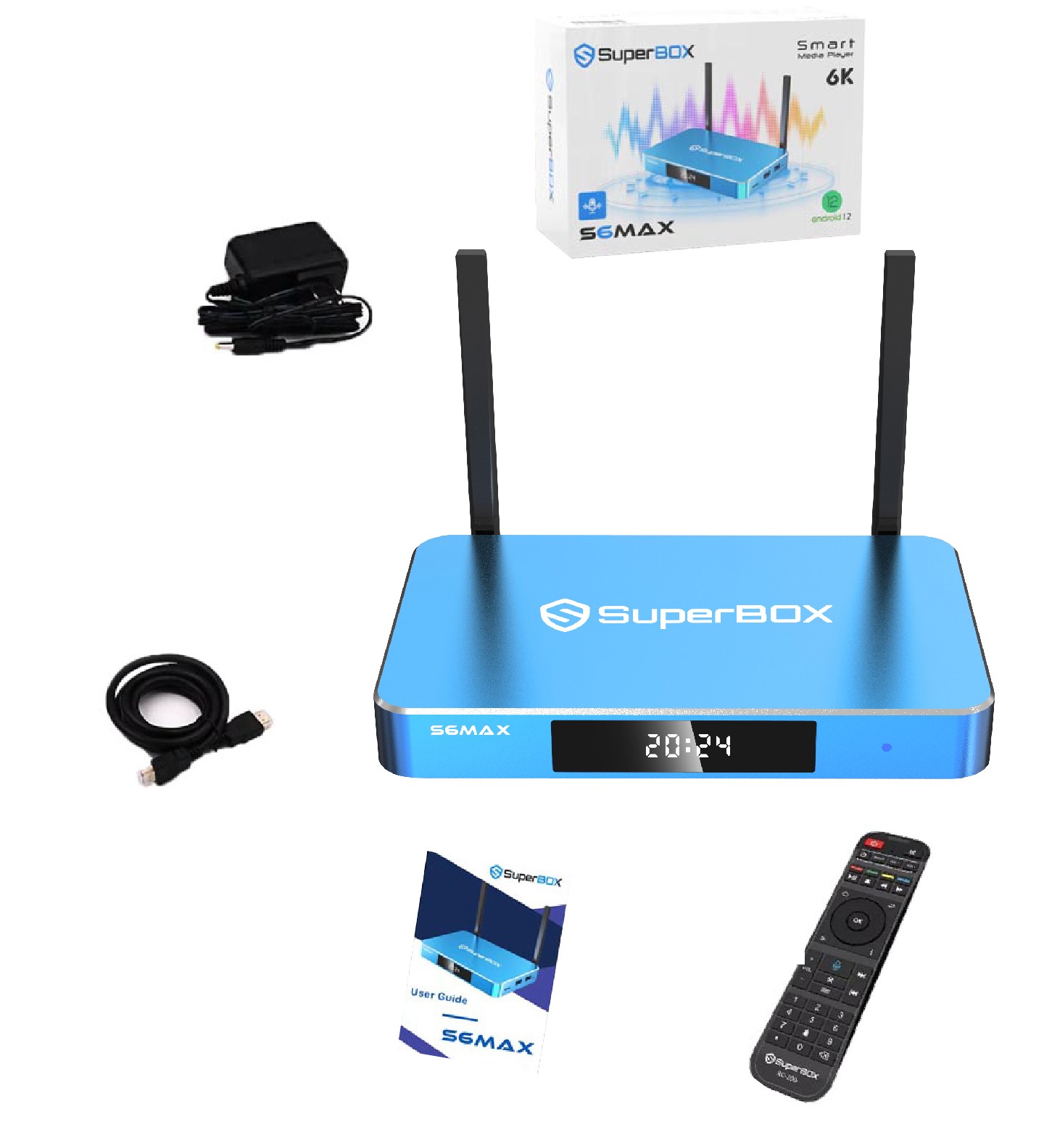 SuperBox S6 Max TV BOX - Authorized Distributor - Same Day Shipping