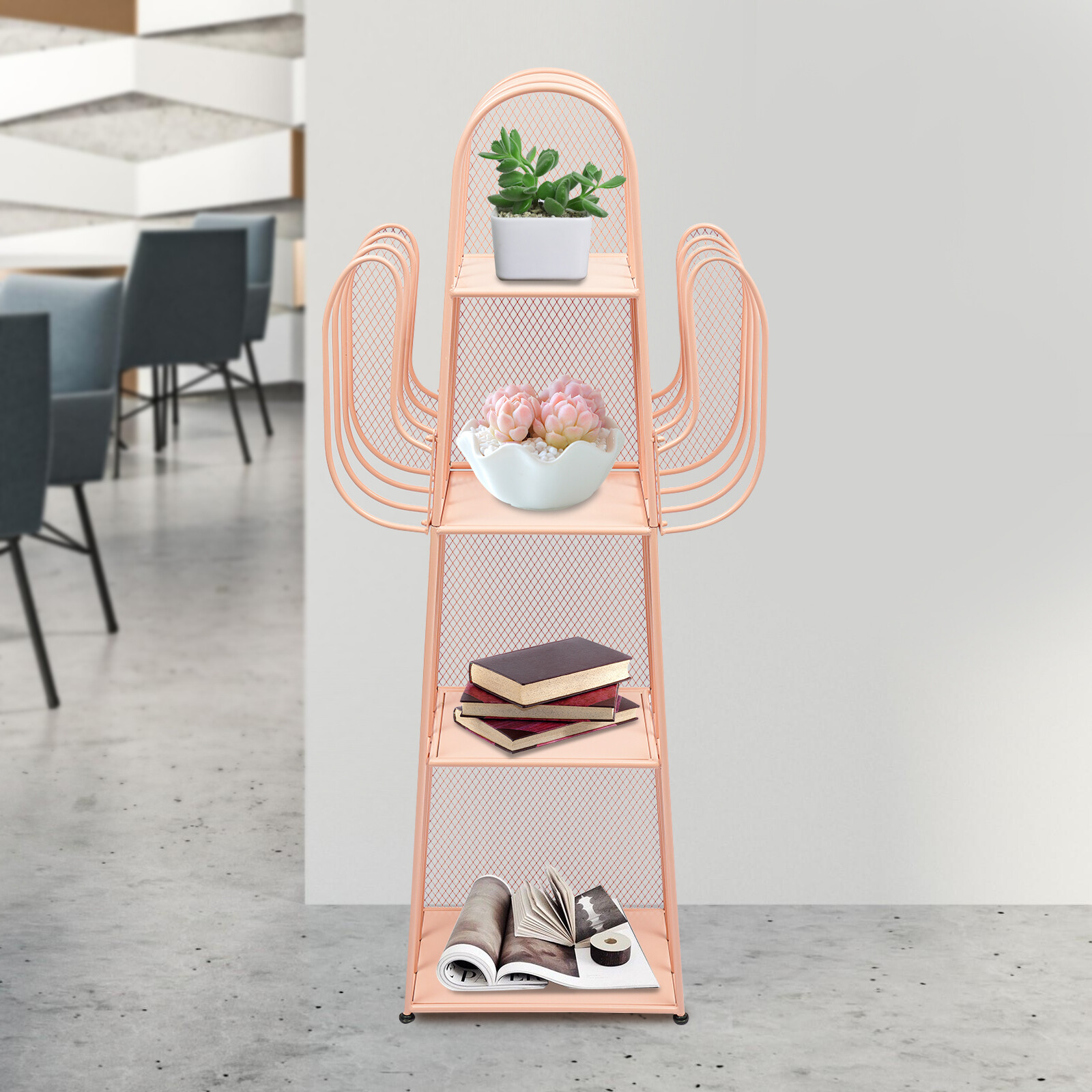 Modern 4 Shelf Bookcase Bookshelf Storage Display Rack Book Organizer?Shelve US