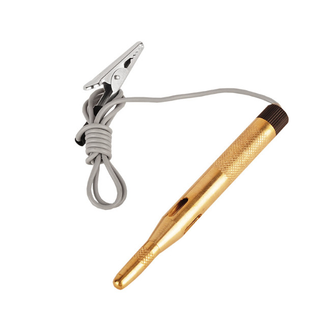Electric Car Circuit Battery Tester Battery Tester Pen Type Copper Pencil 6-24V
