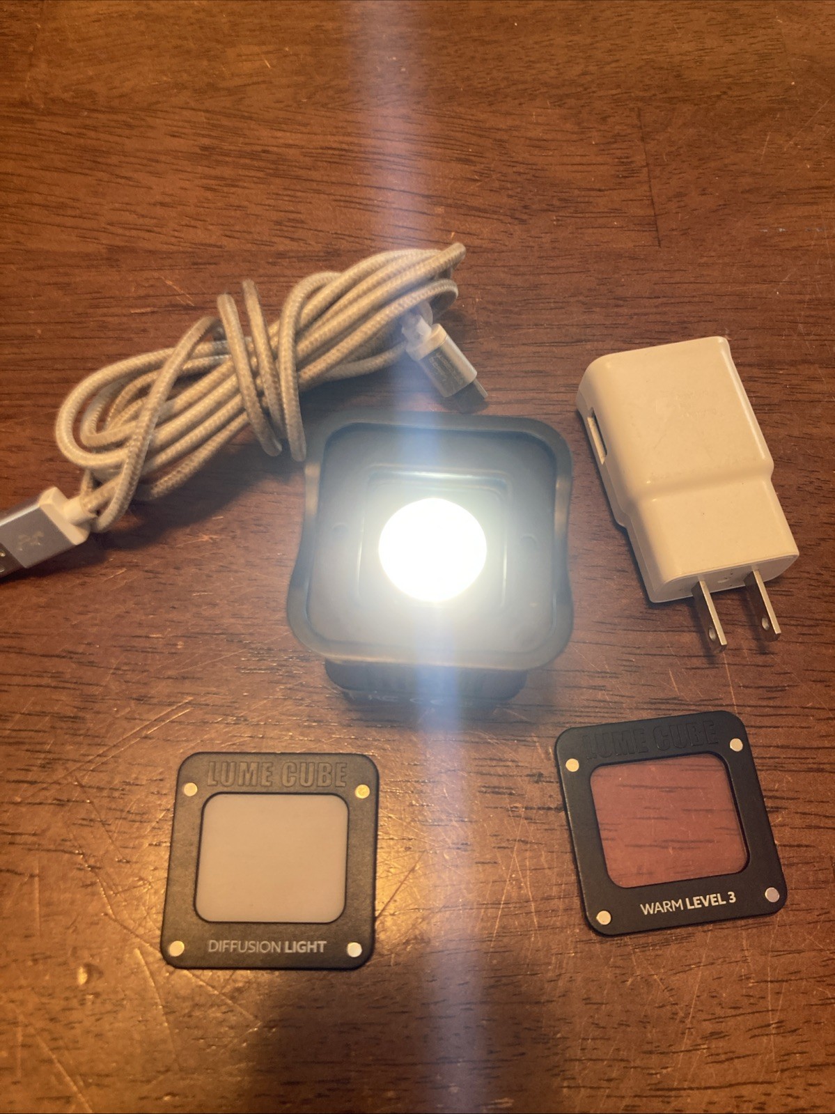 Lume Cube LC-V2 Waterproof LED Light With Filters And Cable