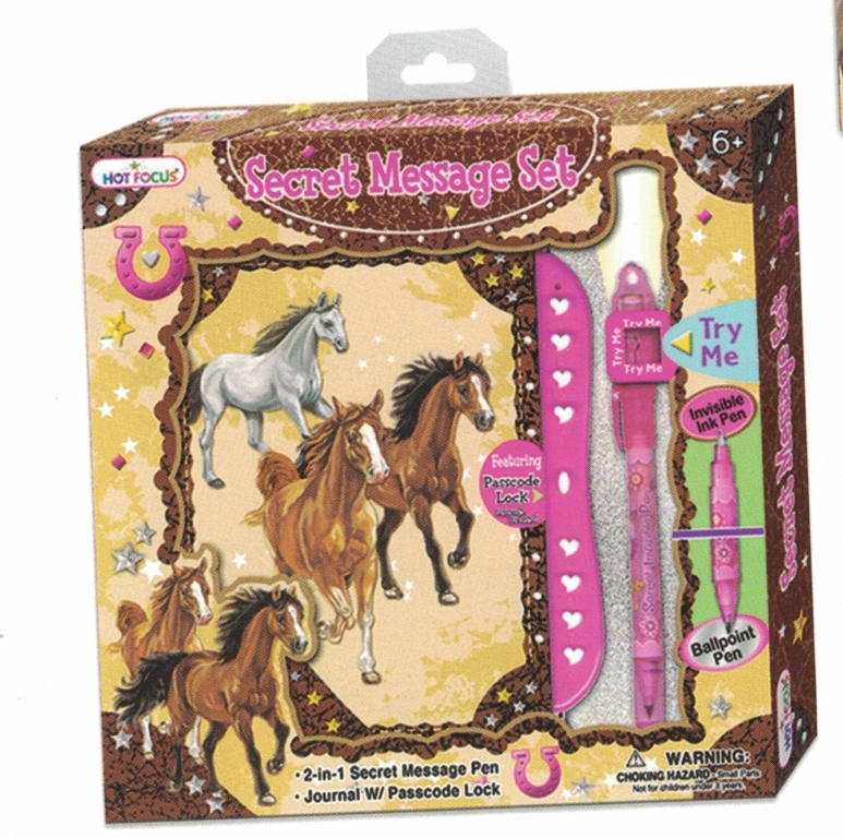 Secret Message Set Dashing Horse #203 DH