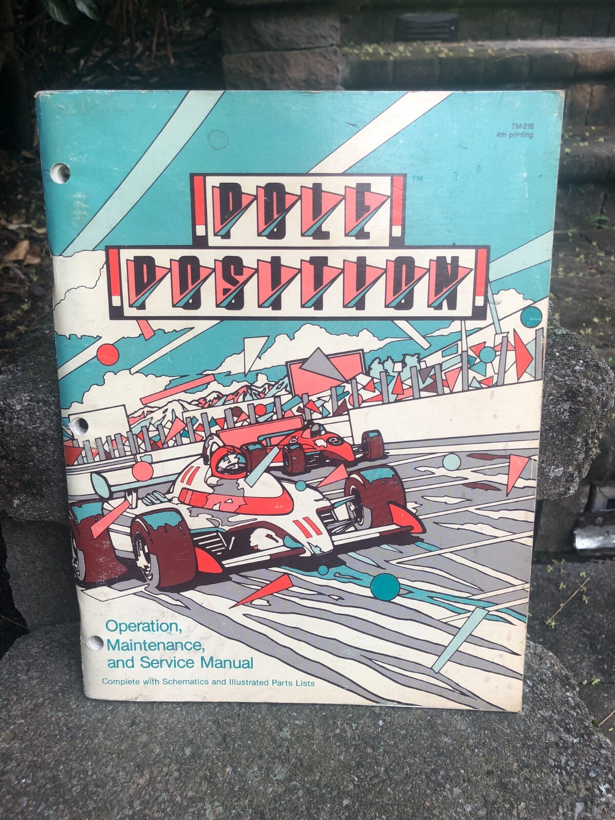 Pole Position by Atari Video Arcade Operation Maintenance Manual...4th Print
