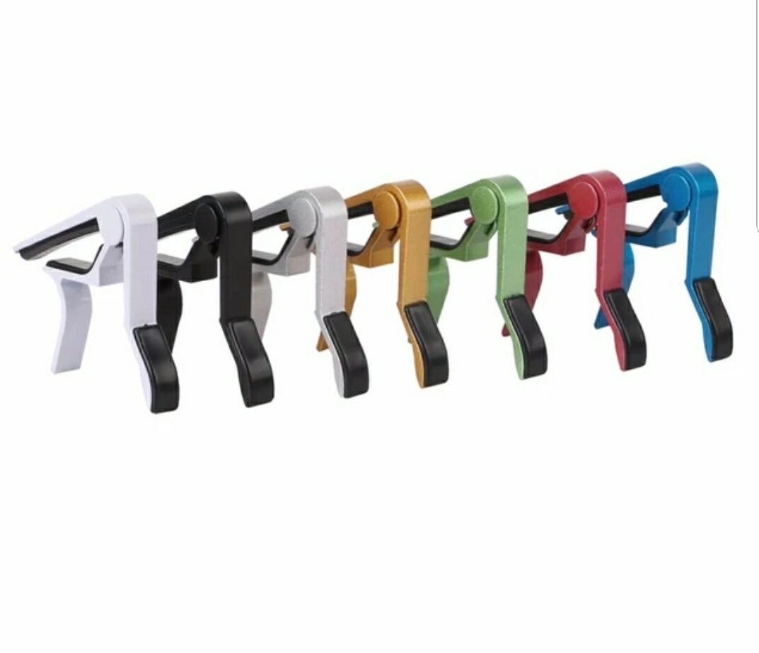 1) Guitar Capo Trigger Quick Change Key Clamp Ukulele Mandolin Acoustic Electric