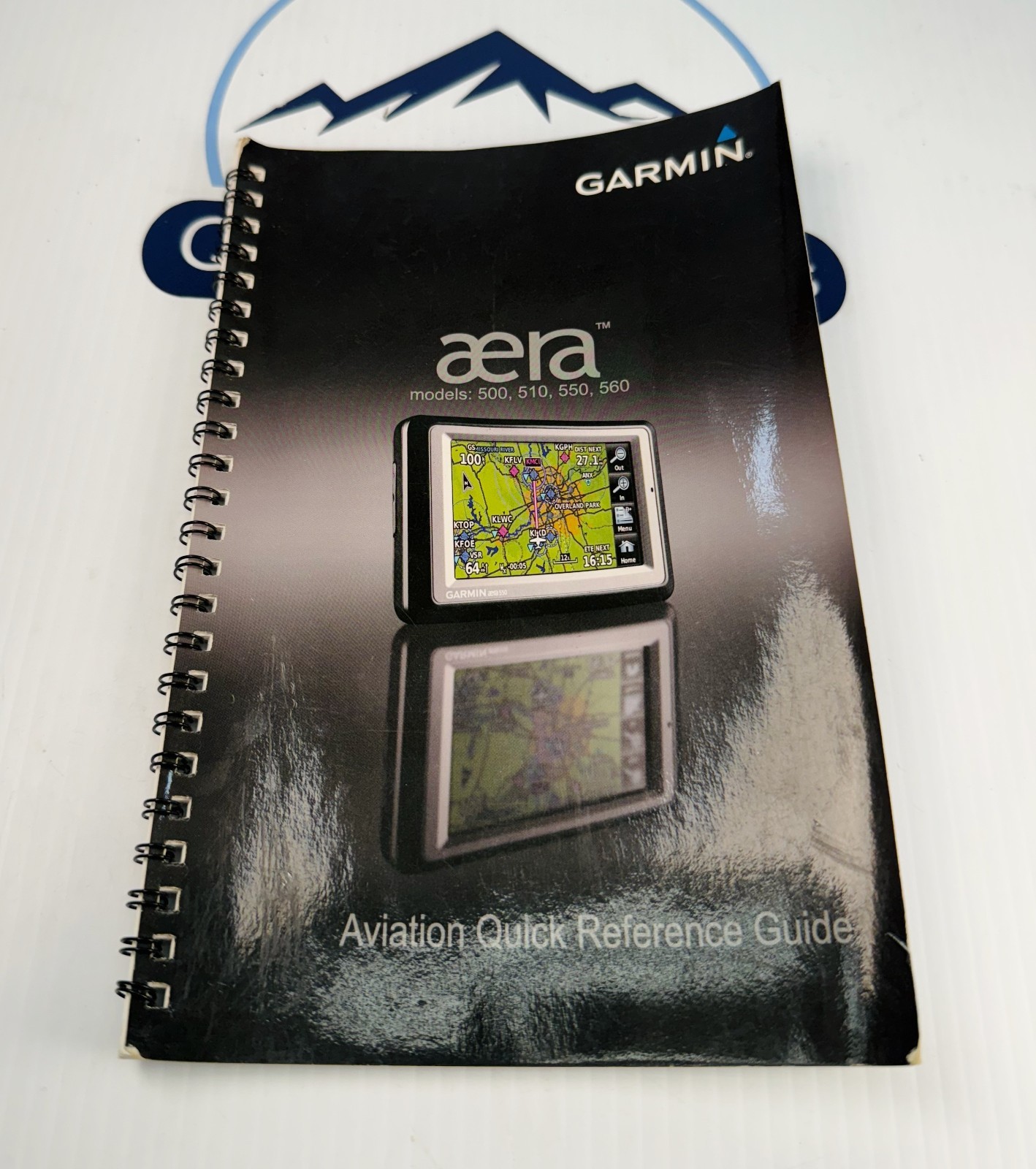 Garmin Aera 500 510 550 560 Aviation GPS Quick Reference Guide Manual