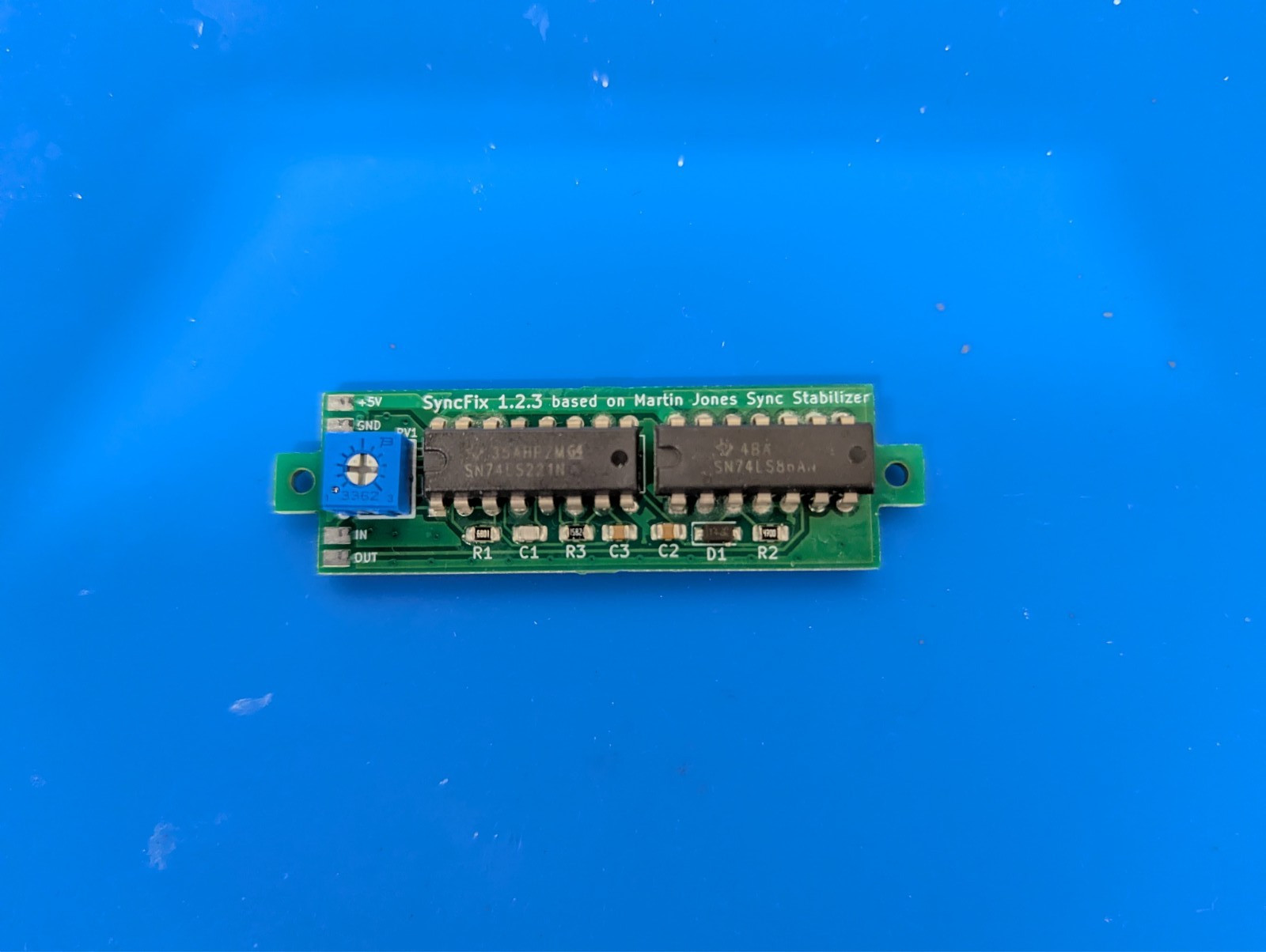 SyncFix 1.2.3 Martin Jones Sync Pulse Generator PCB