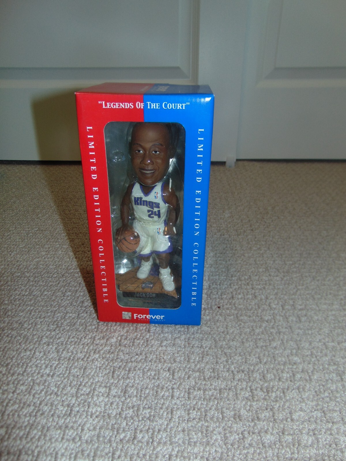 🌈 FOREVER COLLECTIBLES "LEGENDS OF THE COURT" BOBBY JACKSON BOBBLEHEAD