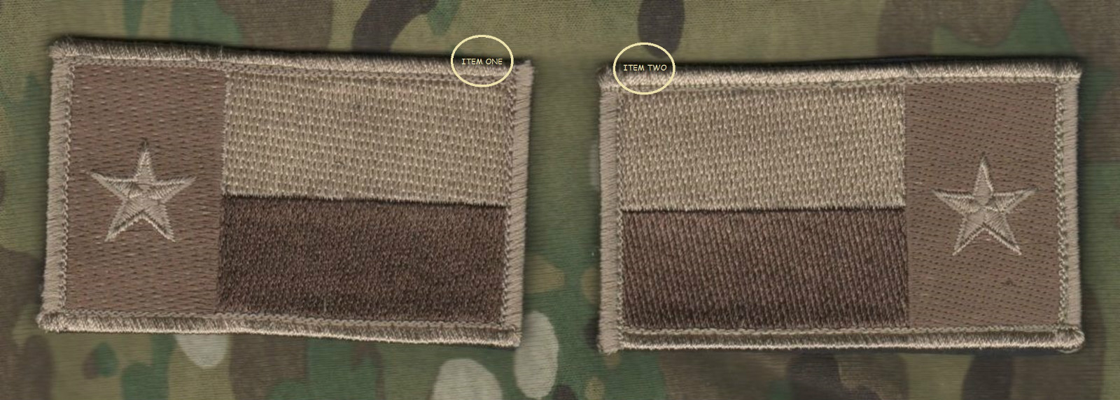 JOINT SPECIAL OPERATIONS TASK FORCE SEAL ODA JTF vêlkrö 2" 2-TAB: TEXAS FLAG