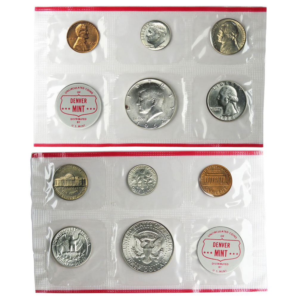 1964 U.S. Mint Set Not Sealed