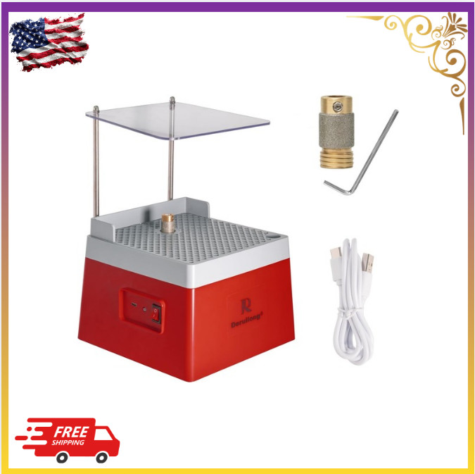 New Cordless Rechargeable Stained Glass Grinder Tool 5/8" Bit