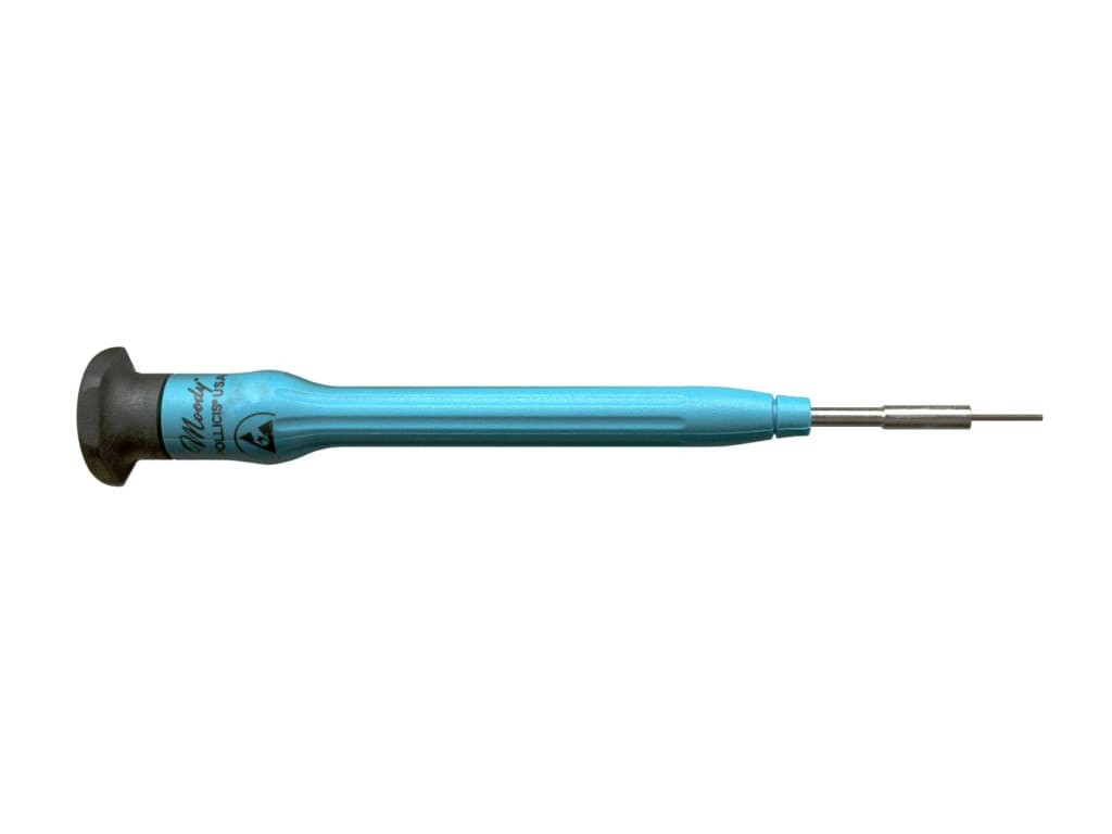 Moody 51-2036 - MOODY HEX SCREWDRIVER .050 inch FIXED HANDLE ESD 4.9 inch OAL