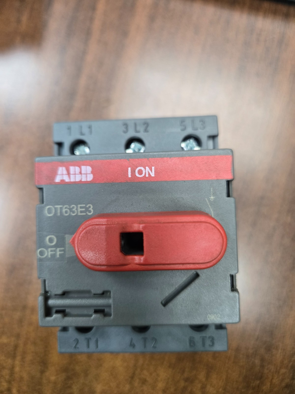 ABB OT63E3 DISCONNECT SWITCH 80A 600V