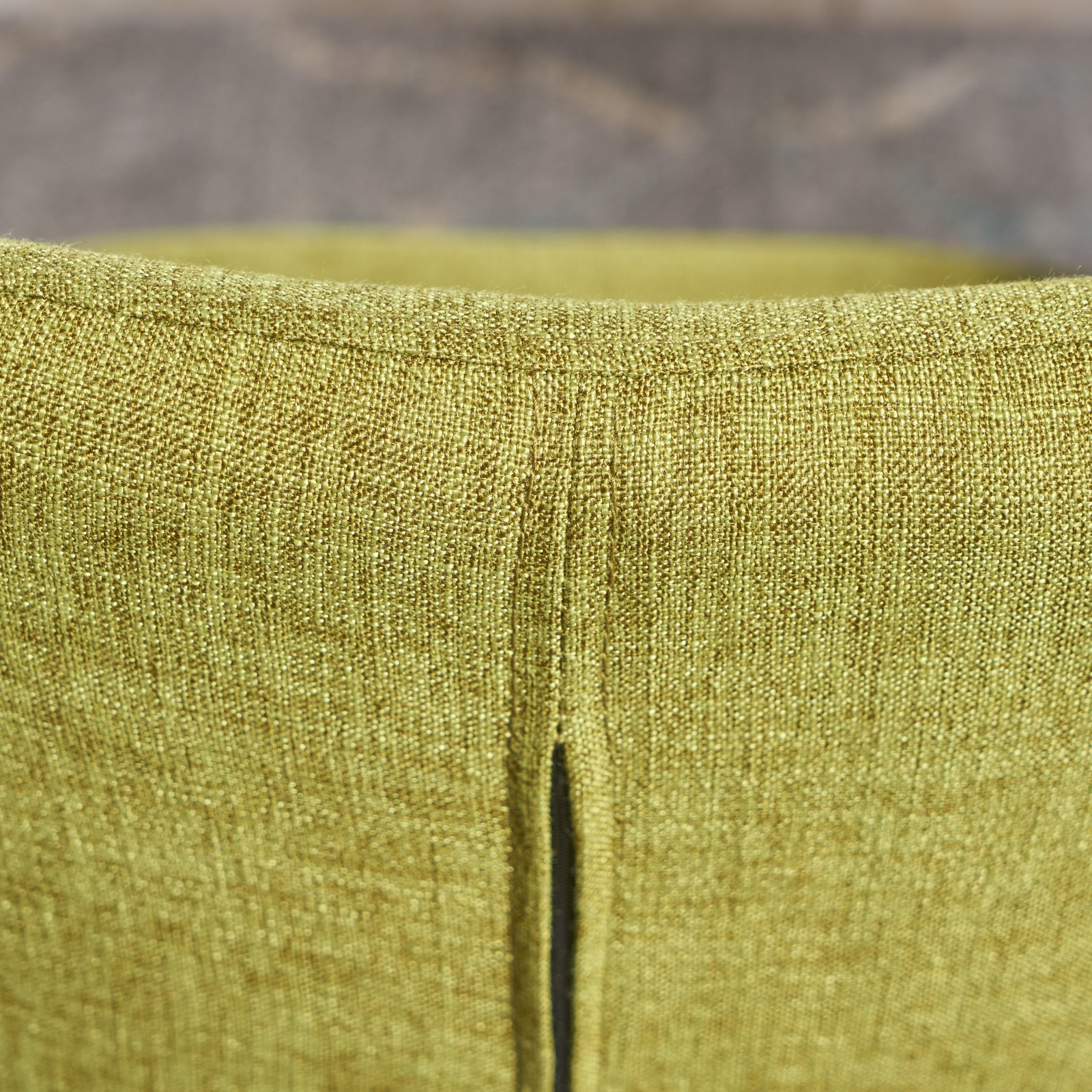 Green Fabric Dining Chairs Set of 2, Wood Finish Iron Frame Contoured Seat