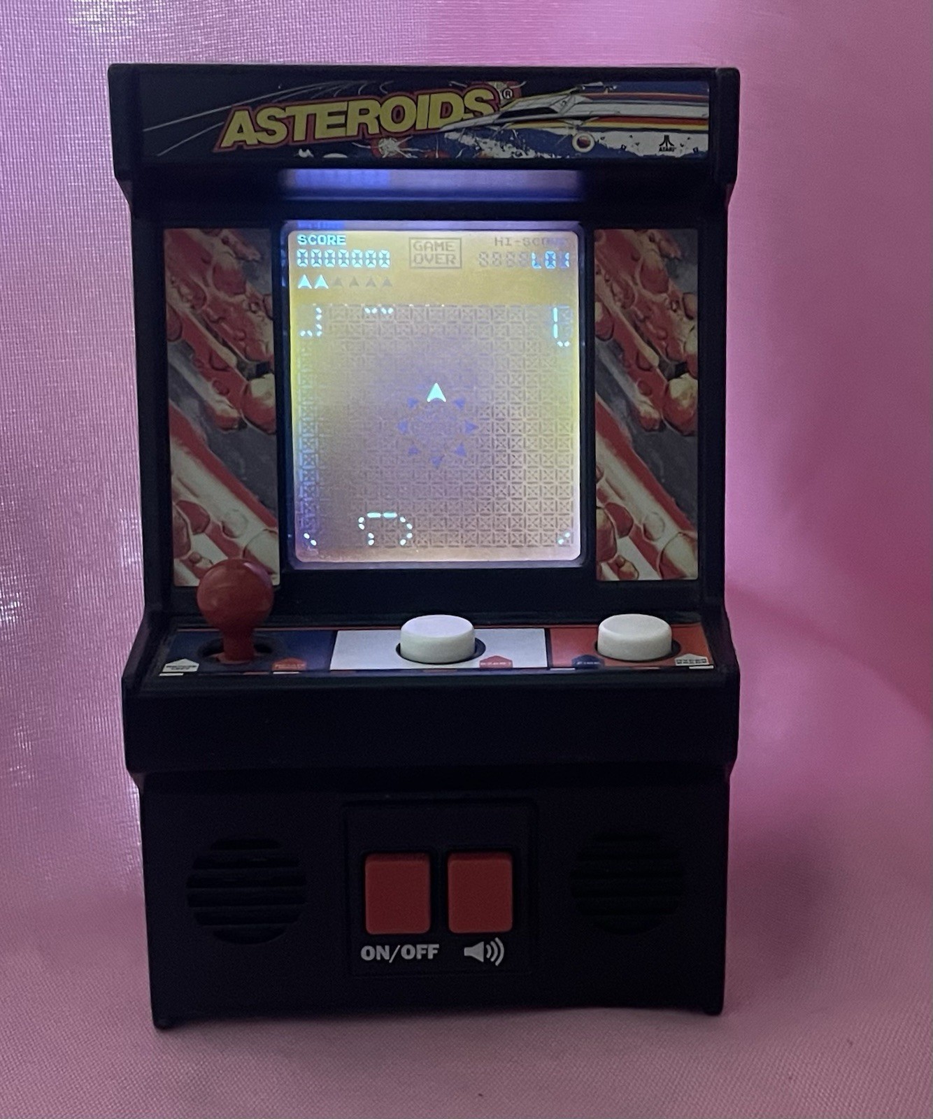 Vtg Atari Interactive Asteroids 1979 Mini Arcade Electronic Handheld Game Works
