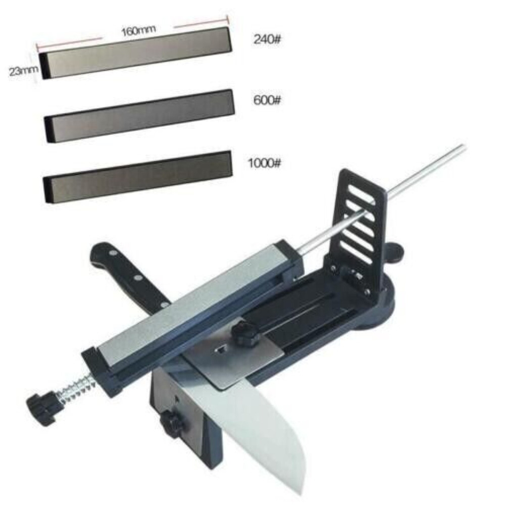 Fix-angle Professional Knife Sharpener System Diamond Sharpening Stone Whetstone