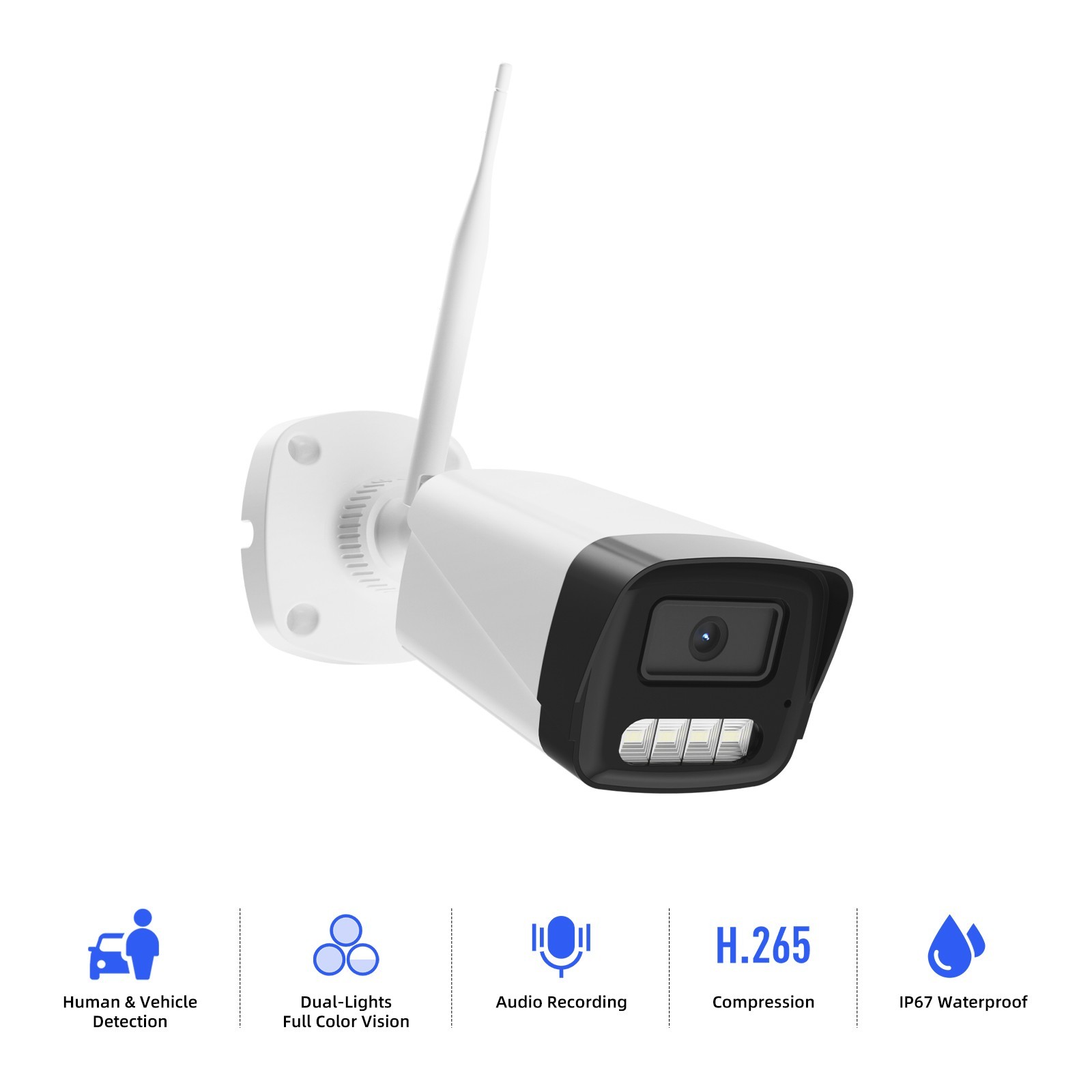 5MP POE Wireless Security IP Camera  Expanded more cameras