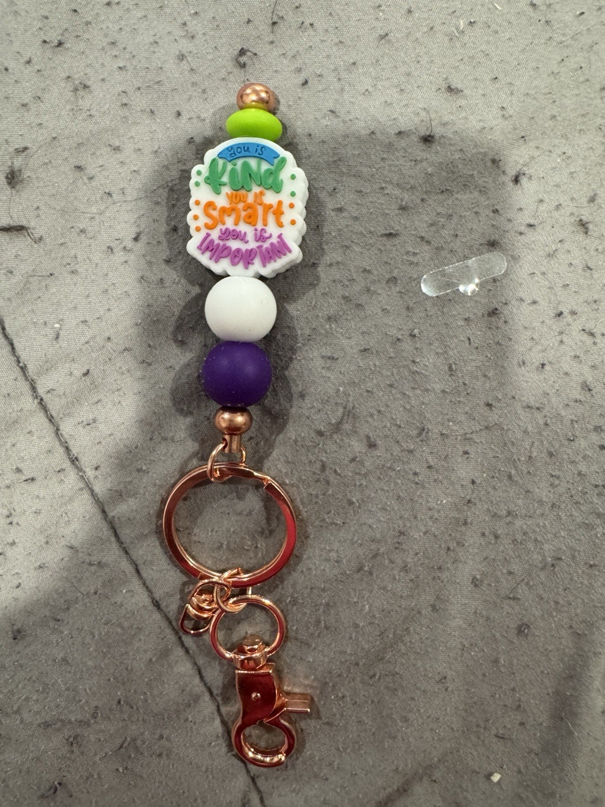 Beadable Keychain
