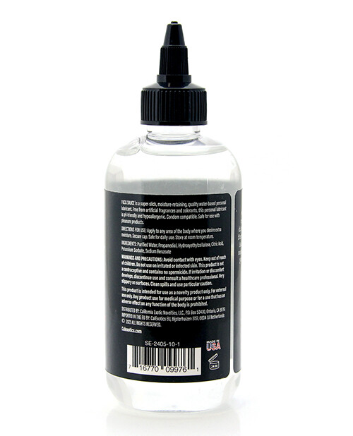 F**k Sauce Super Slick Unscented Water Based Personal Lube - 8 oz