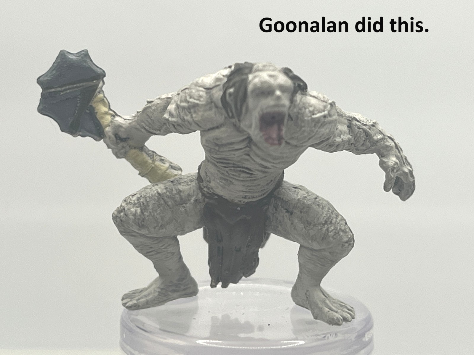 D&D Pathfinder Mini Monster Manual 1 02 Grimlock
