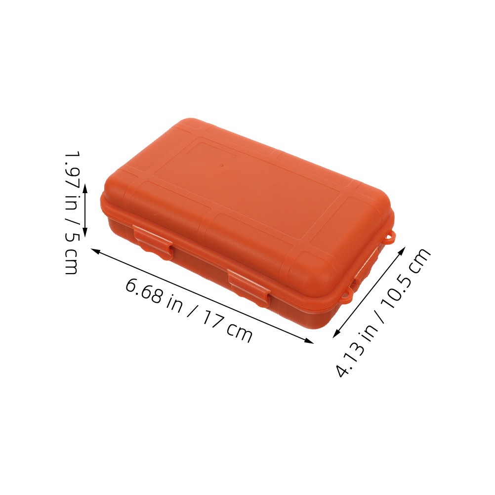 Survival Storage Container Box for Outdoor Device Organizer Tools