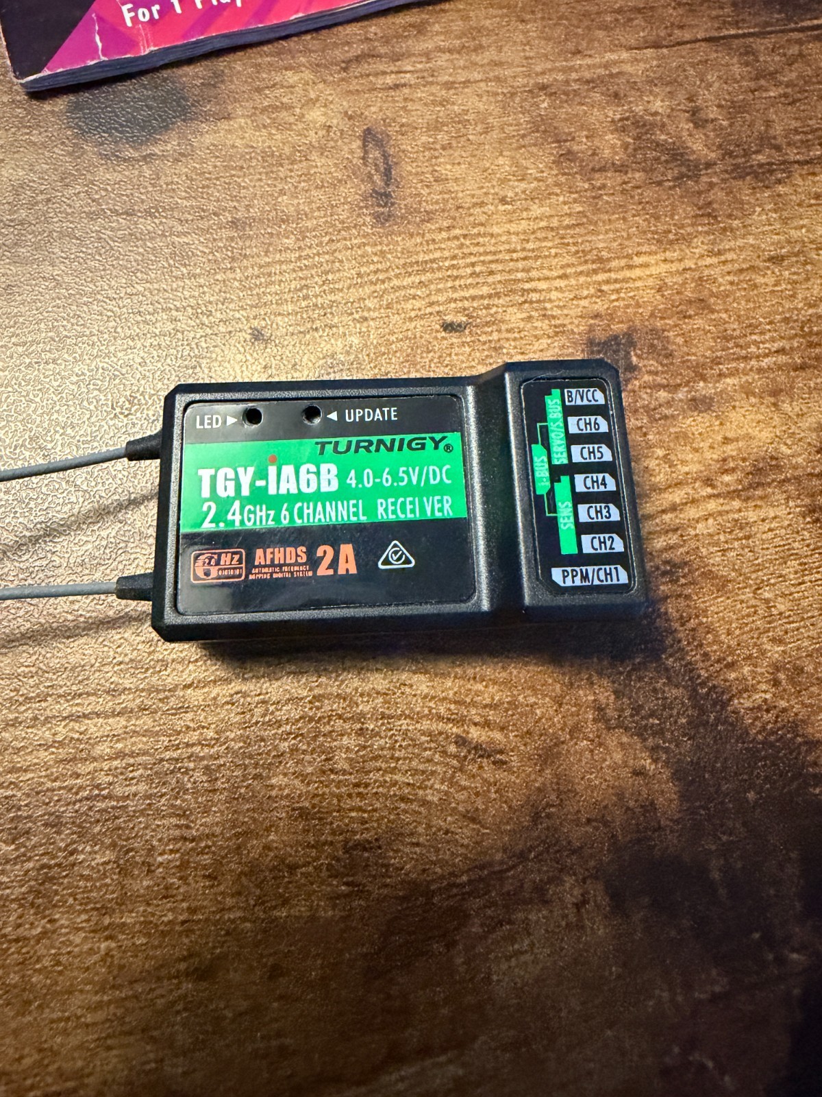 Turnigy AFHDS2A TGY-IA6B 2.4G FS-iA6B 6CH RX PPM iBus Port Compatible