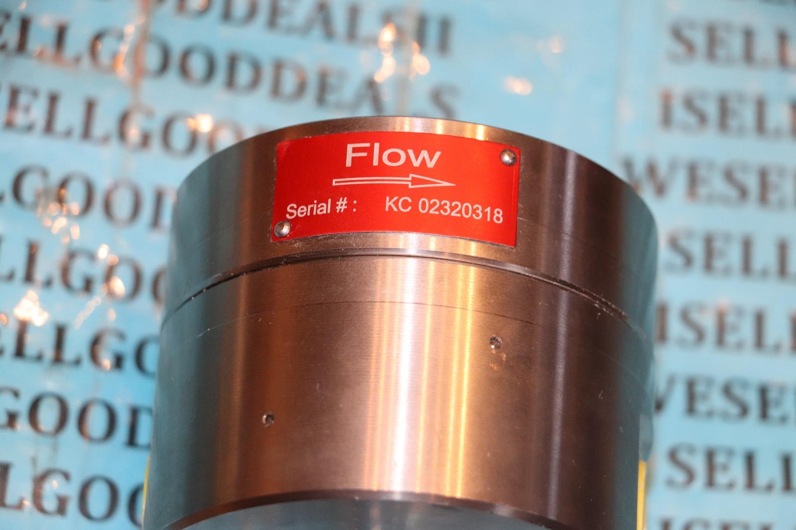 AW Gear Flow Meter Missing Placard New
