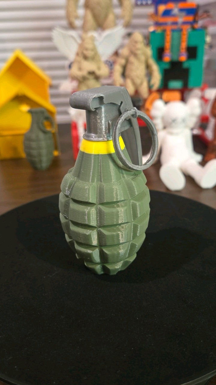 Military Grenade Replica Model