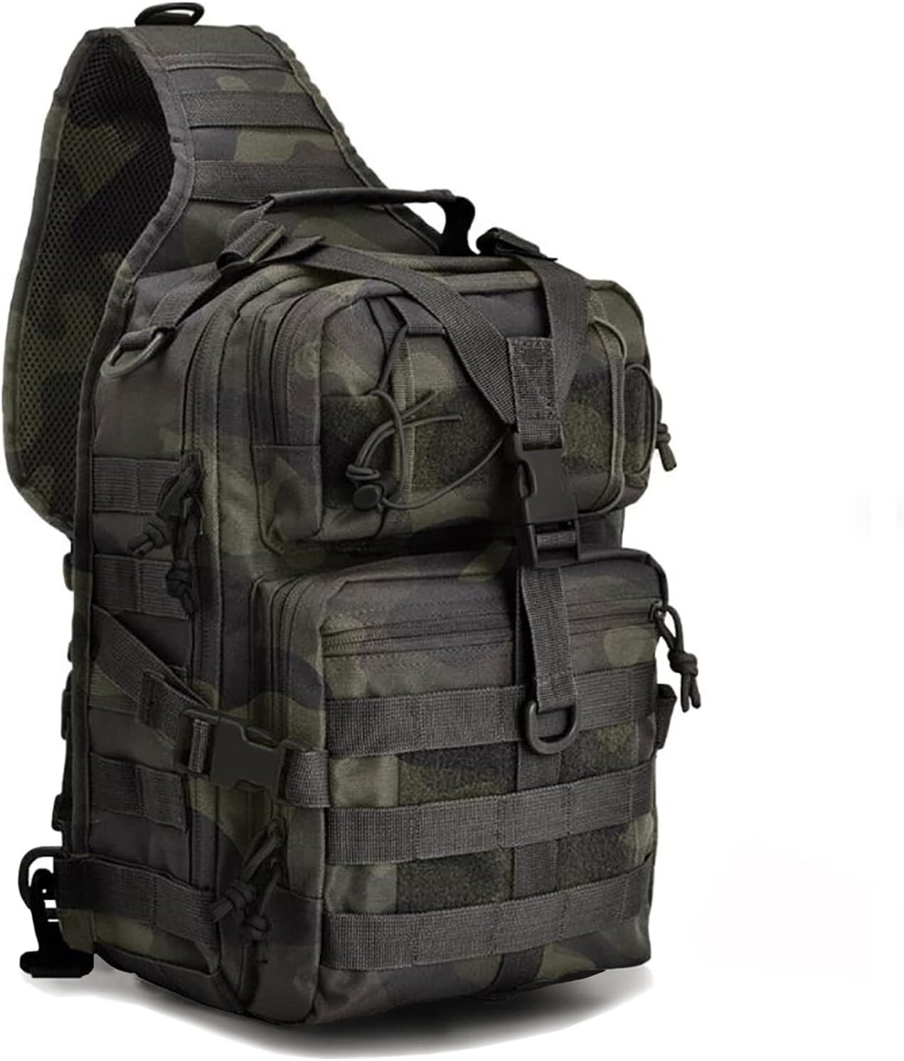 Durable Nylon Tactical Backpack with Molle System - 20L Capacity for Versatility