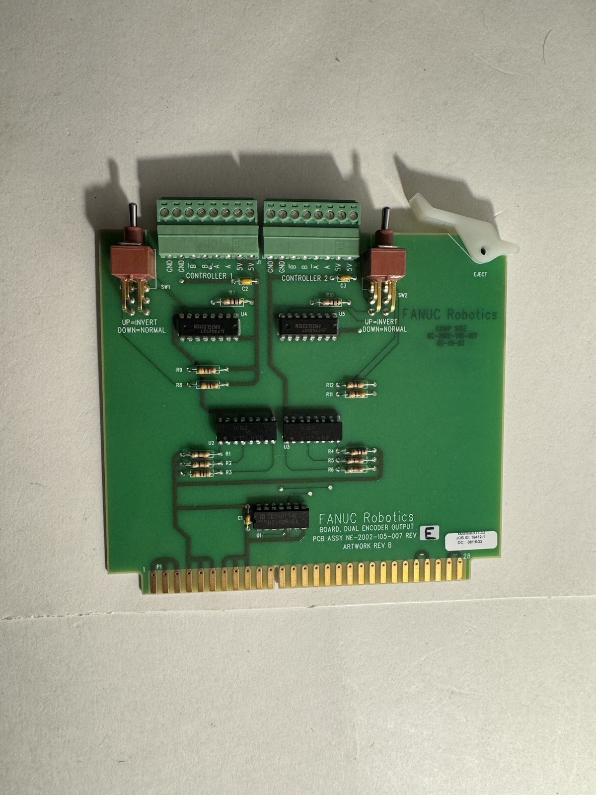 FANUC NE-2002-105-007 Circuit Board NEW   BX10