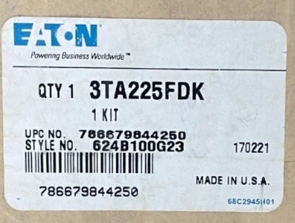 EATON CUTLER HAMMER 3TA225FDK F Frame Type FD HFD ED Breaker Lug Terminal Kit
