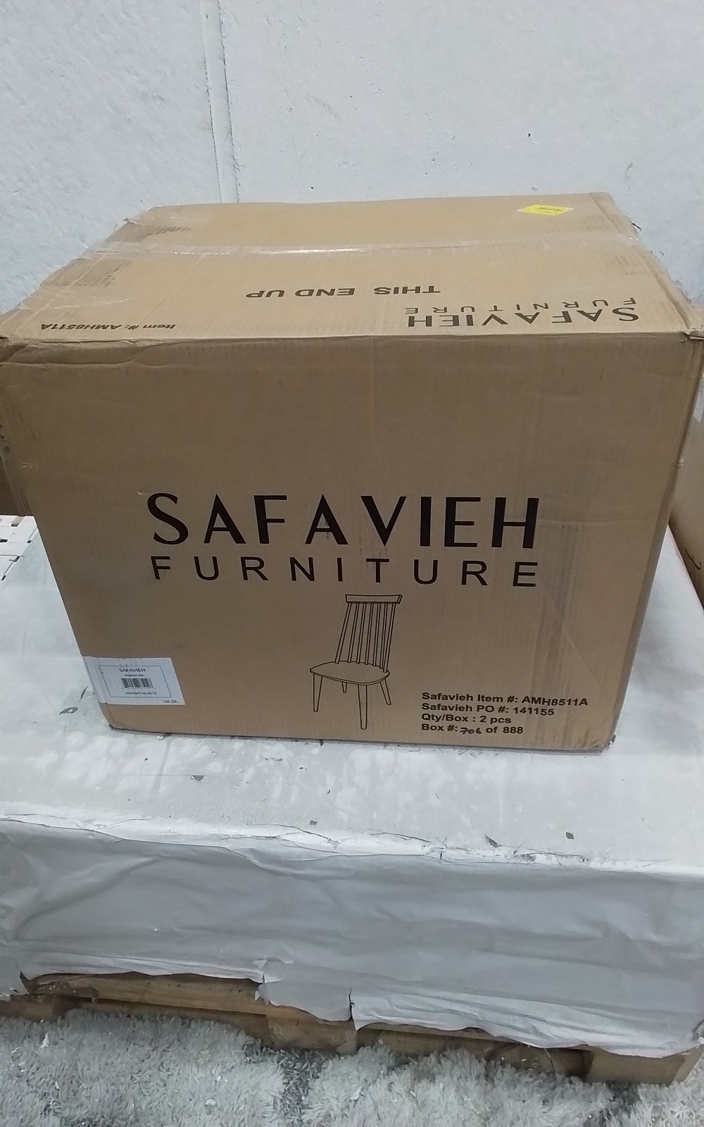 Safavieh BURRIS SIDE CHAIR, Reduced Price 2172762717 AMH8511A