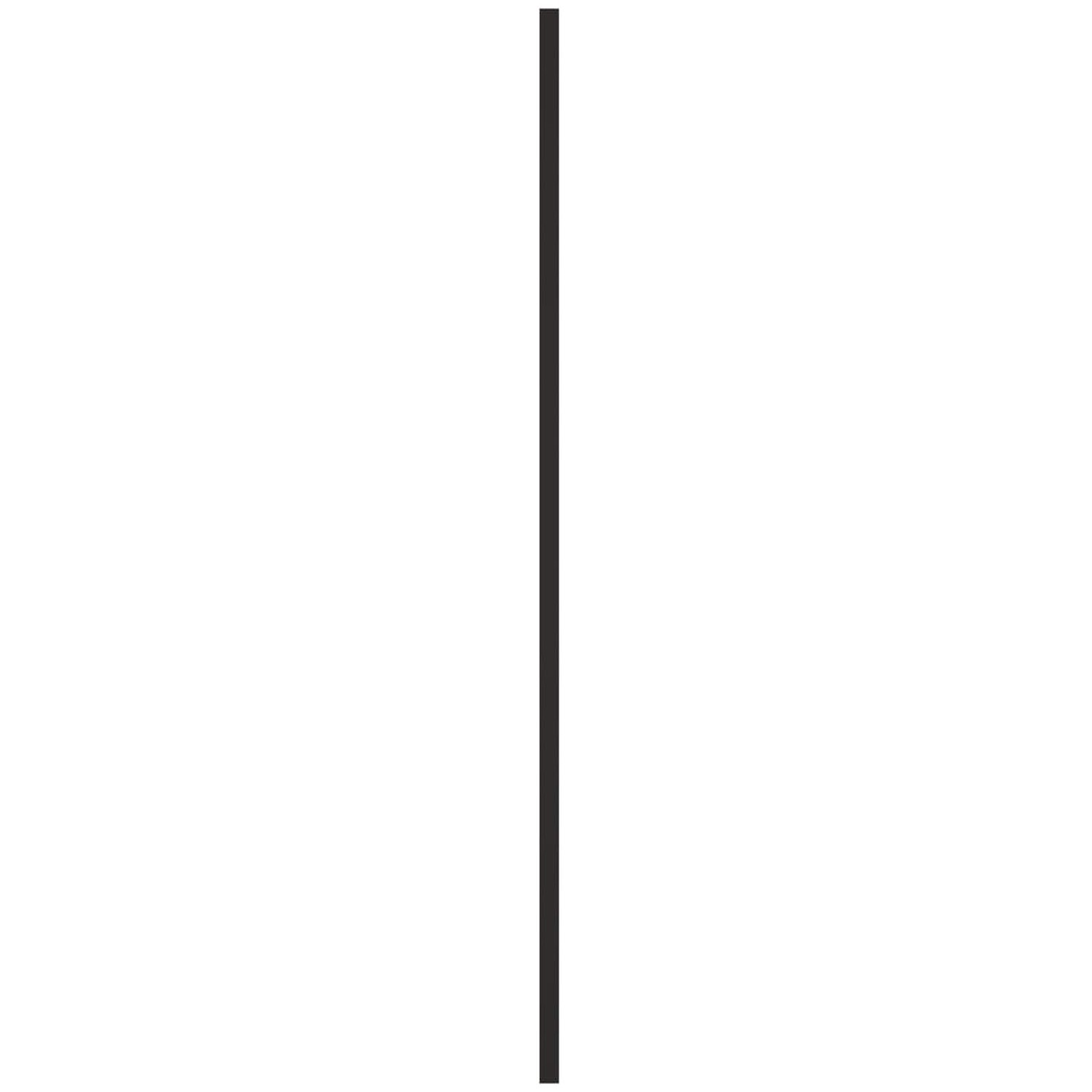 Ekena Millwork Lifetime Vinyl LL1S12X05500MS Standard Cathedral Top Center Mu...