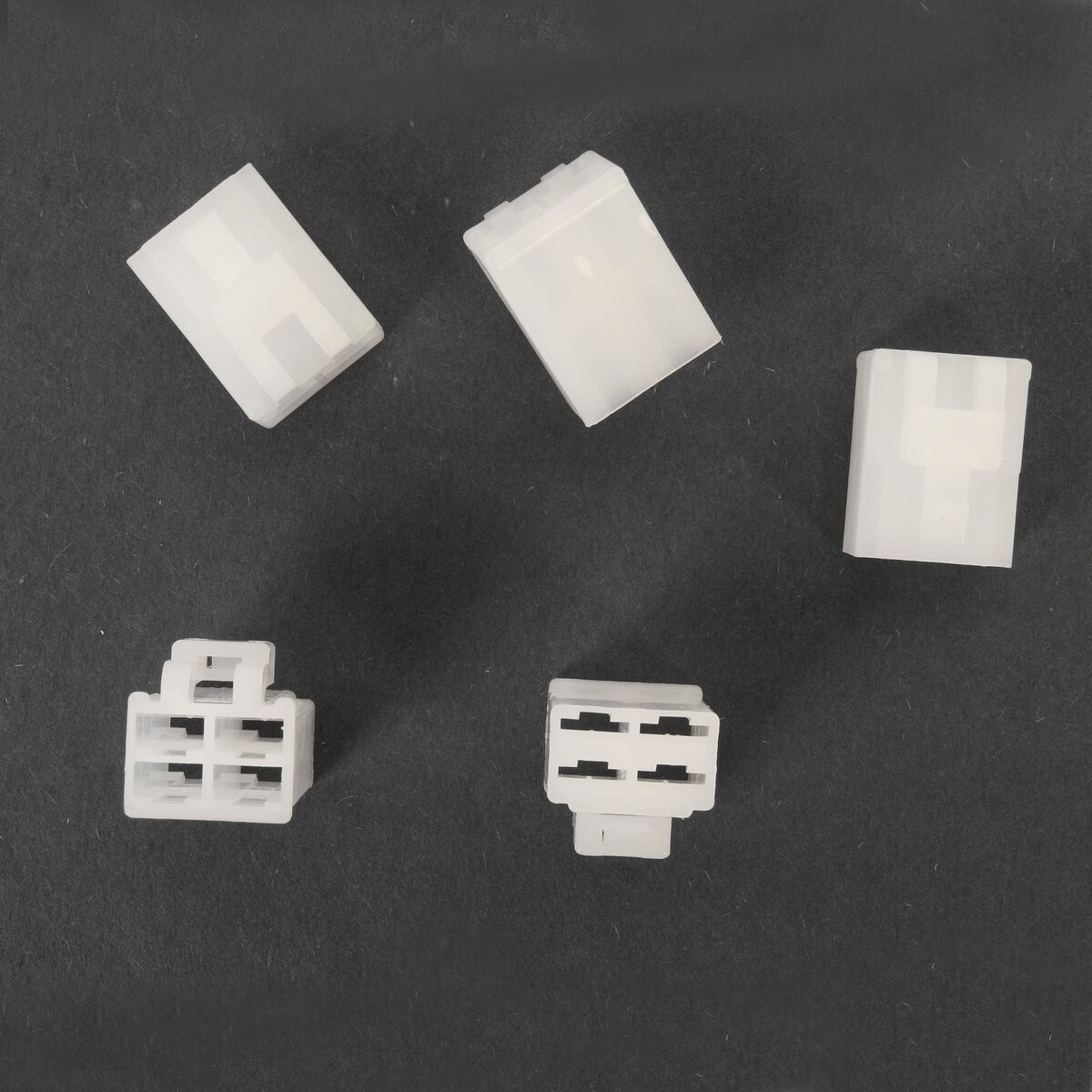 NAMZ Custom Cycle Products 4-Position Locking Female Connectors - NH-RB-4BSL