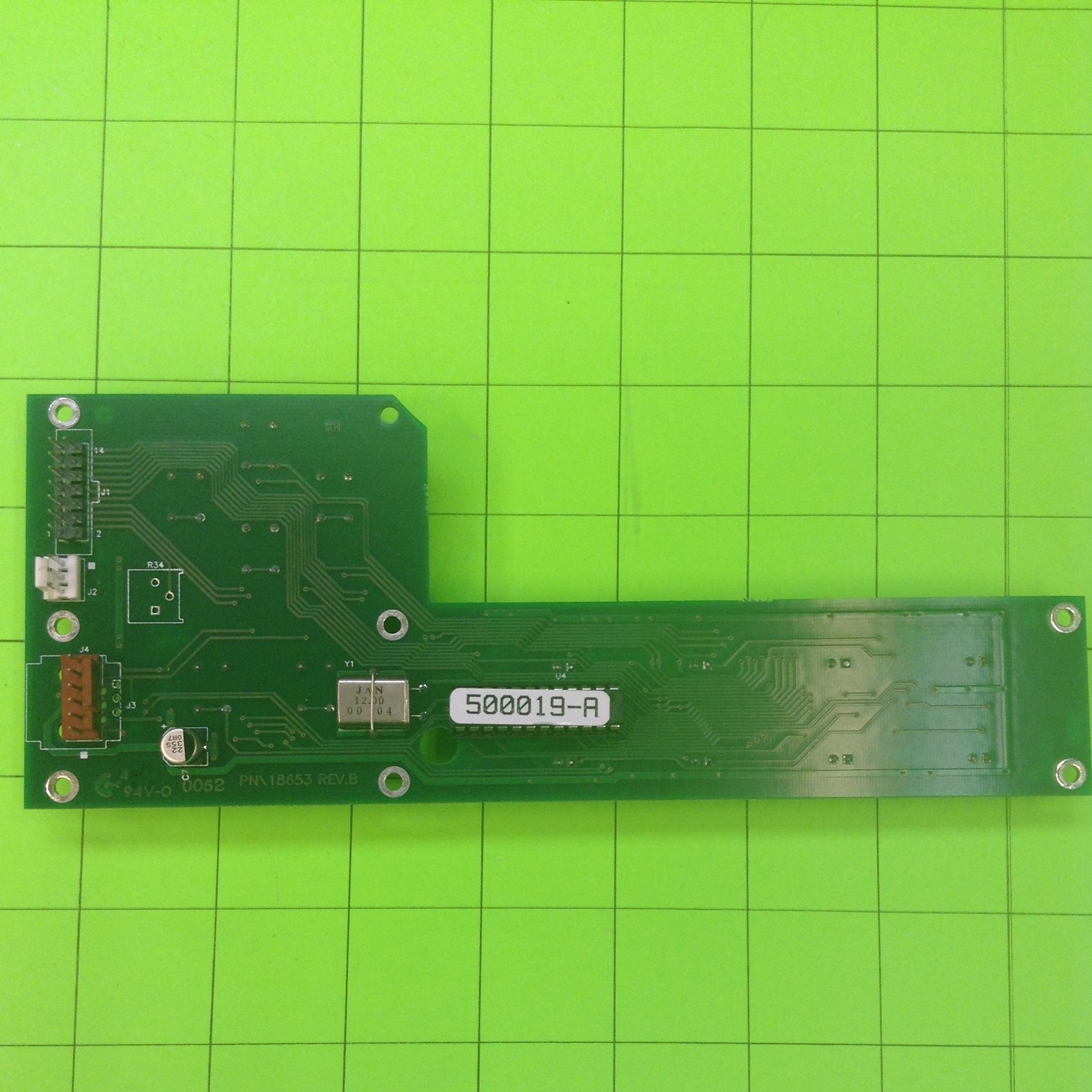 Wegener Unity 5000 Cable Box Key Button Board 18653 Rev.b 500019-A