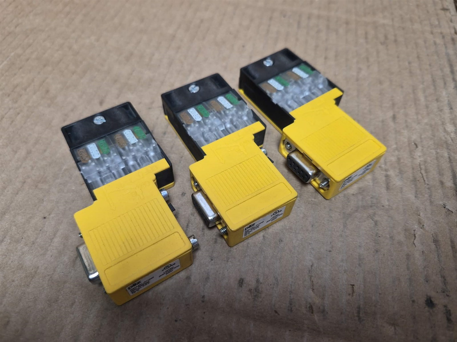 Pilz Safety Bus Connectors (Lot of 3) Part No. 311040