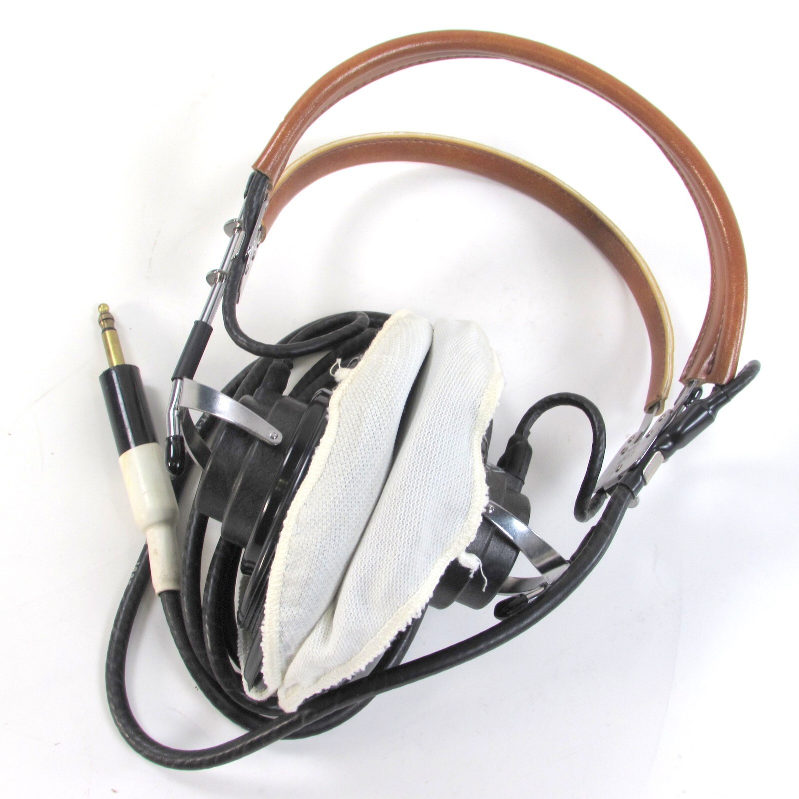 Vintage Military Aviation Headset H185/U New Old Stock 5965-00-811-2413