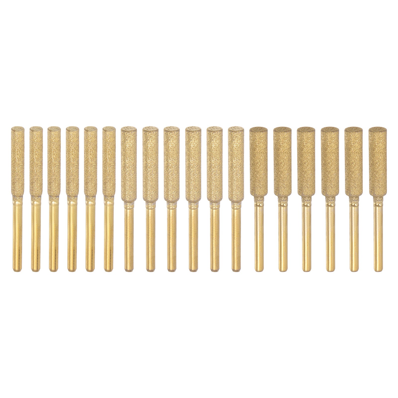 18pcs Diamond Chainsaw Sharpener Bits 5/32" 3/16" 7/32" Chain Saw Grinder