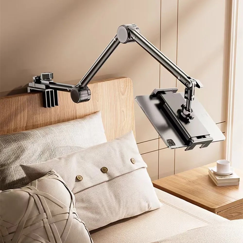 Long Arm Tablet Stand Phone Holder Lazy Bed Desk Mount For iPad iPhone Samsung