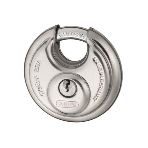 ABUS Mechanical Diskus Padlock Stainless Steel Lock Steel Shackle 28/70mm