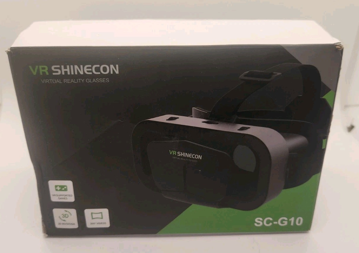 VR Shinecon Virtual Reality Glasses Model G10, 3-D Rotation, 360° Videos For VR