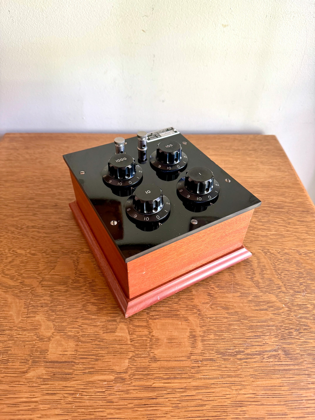 Vtg Gray Instrument Co. Decade Box | Gray Instrument Co. E-1043 Decade Resi