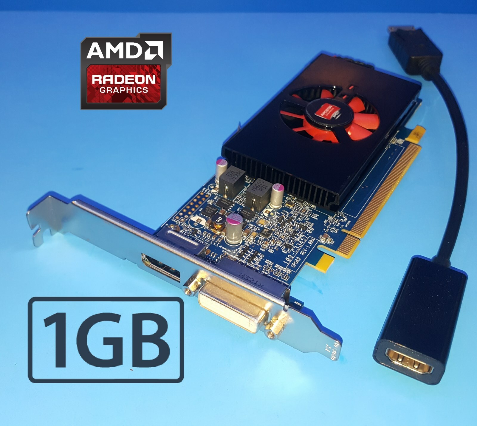 Dell Optiplex 990 9010 9020 5040 7040 Tower 1GB 128-Bit GDDR5 Video Card + HDMI