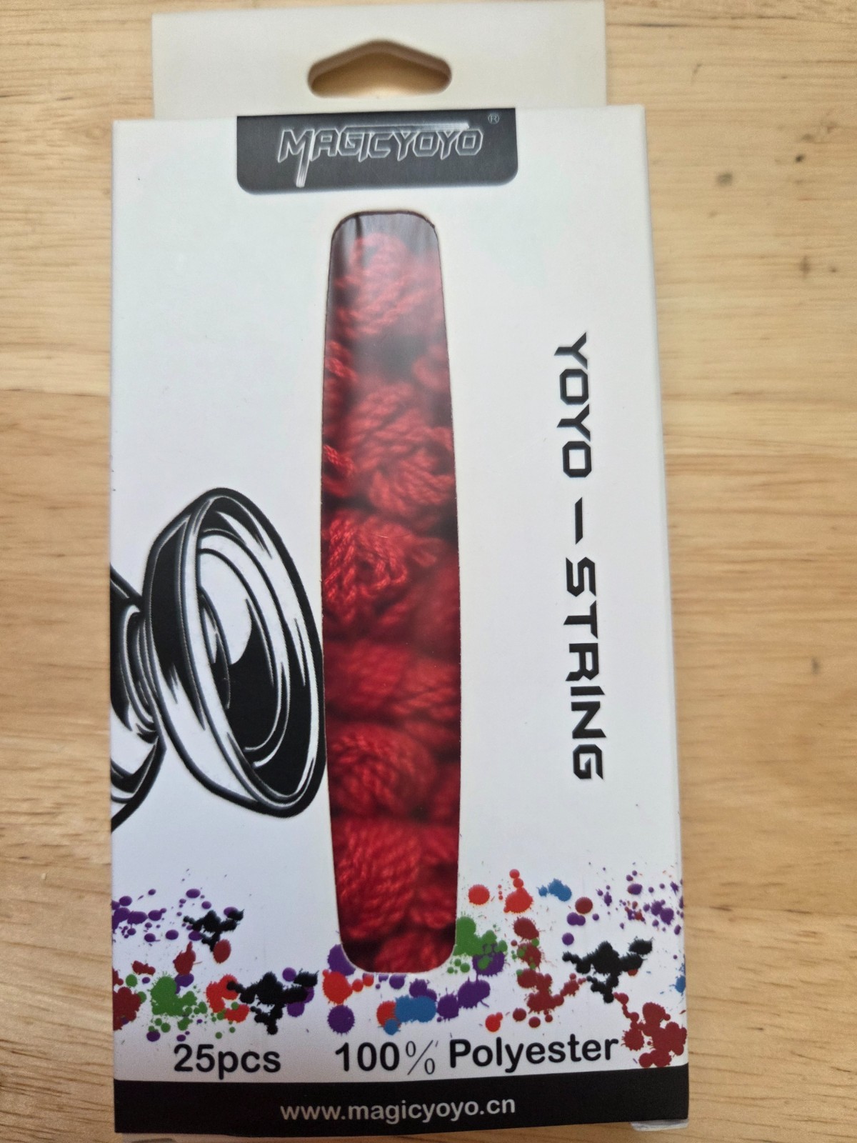 25 pack of yo-yo strings by magicyoyo - Red